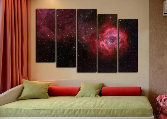 Модульная картина "Звездное полотно"