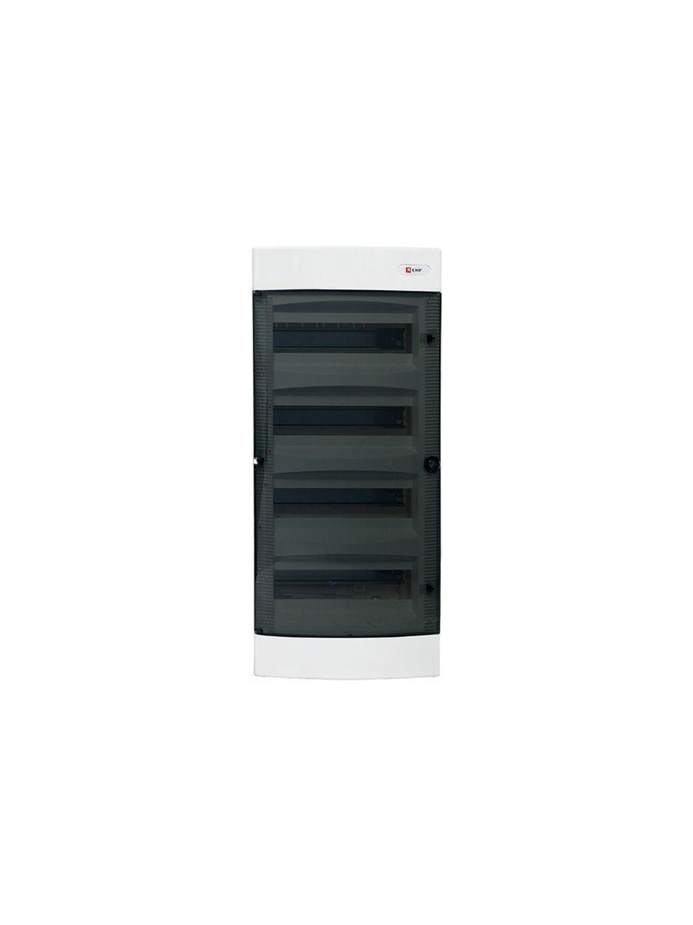 Щит распределительный навесной Unix 4х12мод. IP41 прозр. дверь PROxima EKF ux-4x12-n