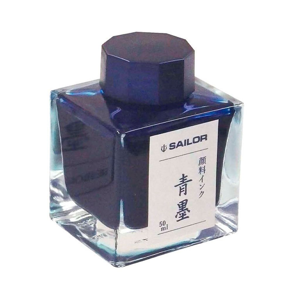 Чернила пигментные Sailor для перьевых ручек Sei-Boku темно-синие 50 мл (13-2002-242)