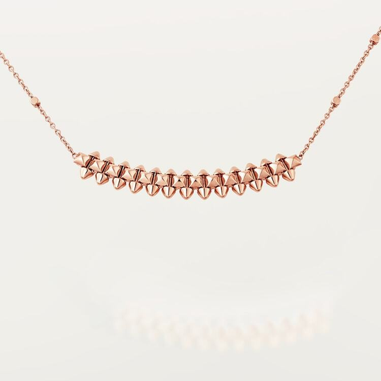 Подвеска Clash de Cartier pendant small model в розовом золоте