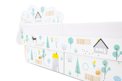 Детская кровать Бельмарко Stumpa Облако Ферма