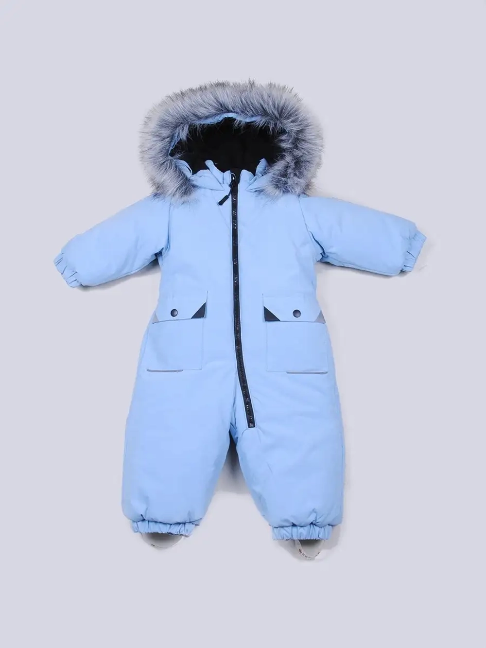 Комбинезон зимний мембрана для девочки 1-2 лет Милашка Сьюзи