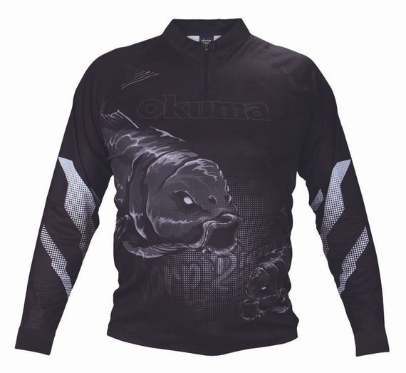 Футболка с длинным рукавом OKUMA CARP JERSEY-XL