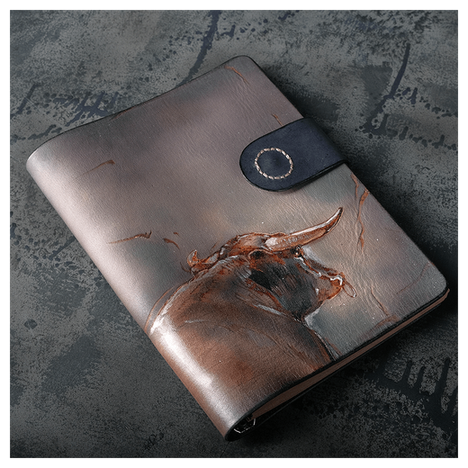 Кожаный ежедневник «Бык»