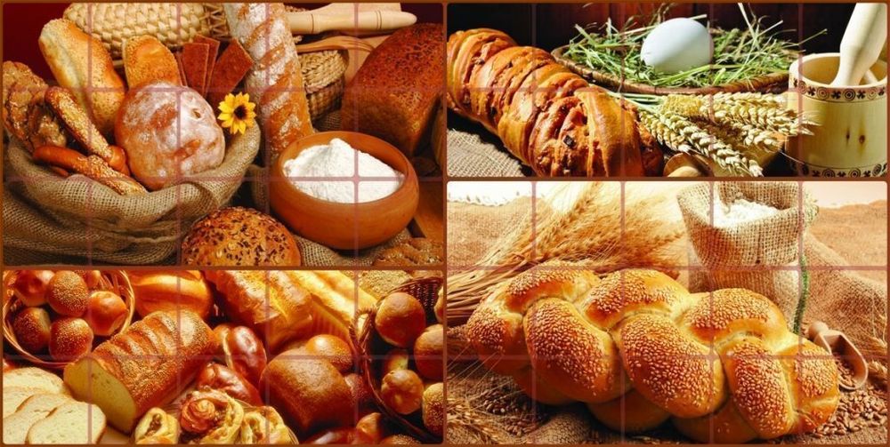 ПВХ панель Мозаика Хлебный дом