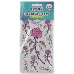 Наклейки-тату переводные "Блестящие", 15,5х9,5 см, ассорти 8 видов, FUNSTER (ФАНСТЕР), 666107