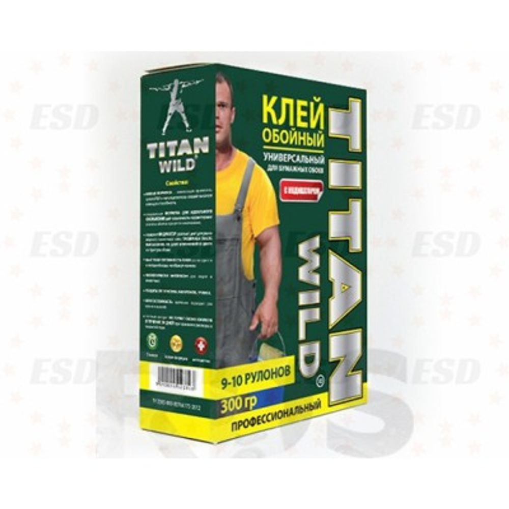 Клей для обоев Titan wild универсальный проф 300гр