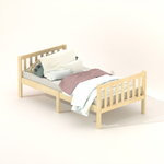 Кровать детская 160х80 см с бортиком