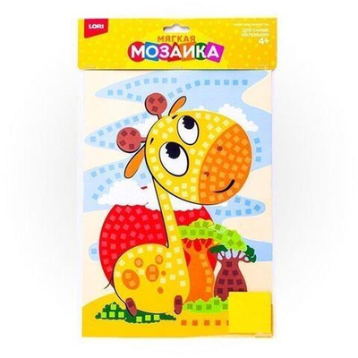 Мягкая мозаика. Малый набор "Жираф" (Lori)