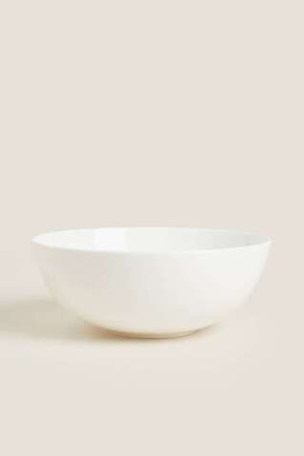 ZARA HOME ФАРФОРОВАЯ ПИАЛА, БЕЛЫЙ