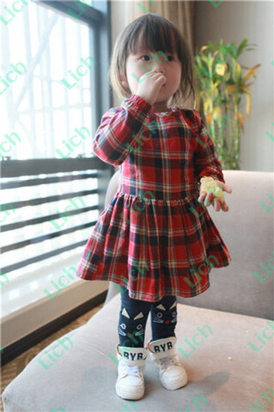 Леггинсы детские с карманами-котами на коленях