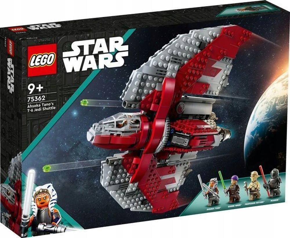 Конструктор LEGO Star Wars Космический шаттл Джедай Т-6 Асока Тано Лего  75362 купить в Москве | Доставка по России.