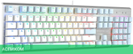 Клавиатура A4Tech Fstyler Neon синий/белый (FS100)