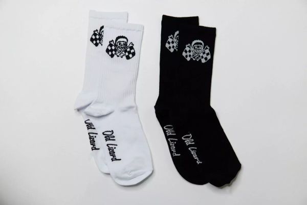 Носки Reaper белые и черные - фото 1