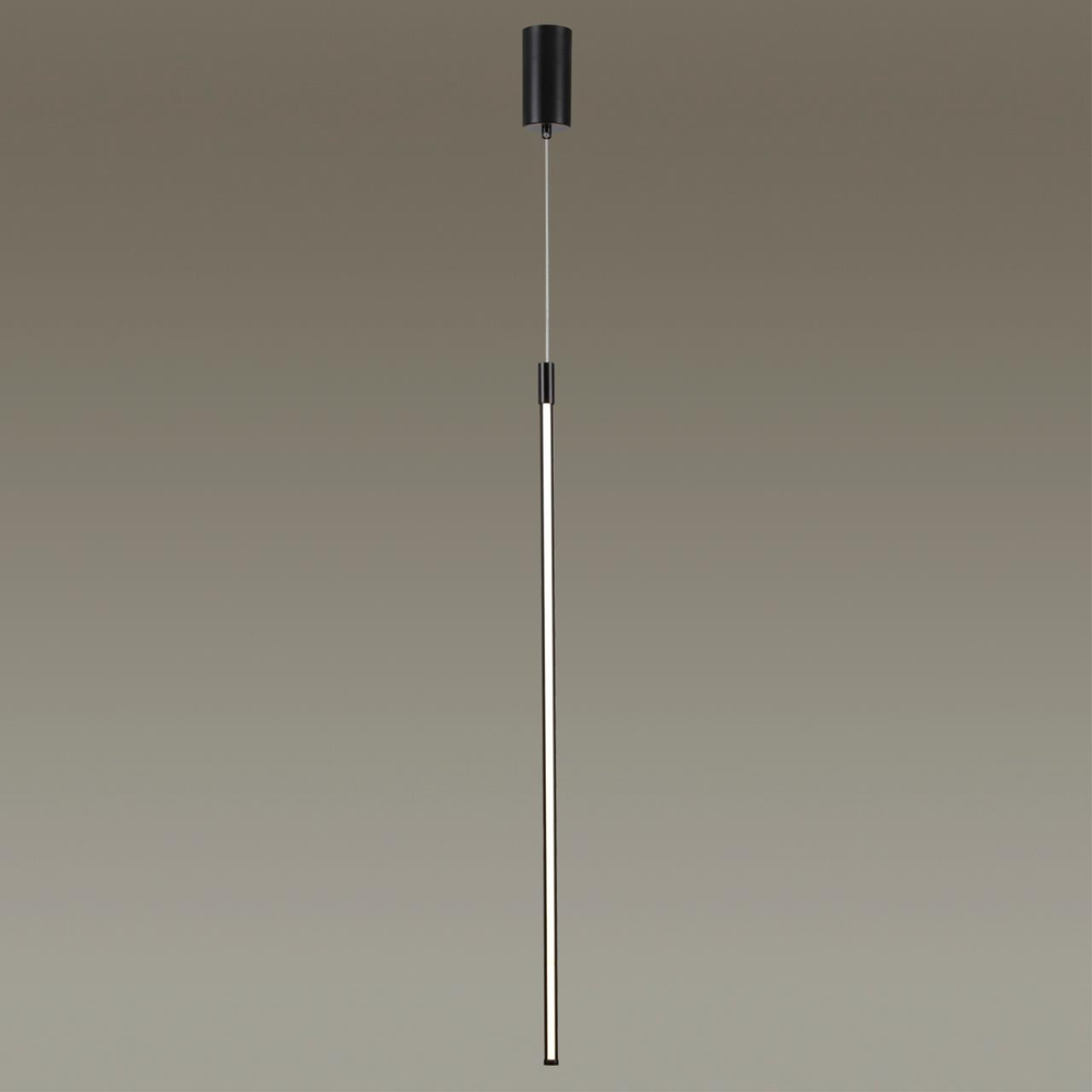 4335/9LA HIGHTECH ODL22 275 чёрный Подвесной светильник, вертикальн.крепление IP20 LED 9W 675Лм 3000K FILLINI