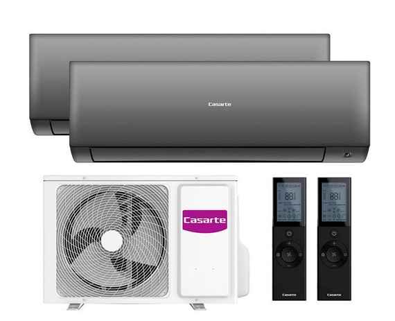 Мульти сплит-система Casarte 2 x CAS25CX1/R3-B / 2U40CM1/R3