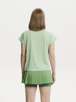ОДЕЖДА ДЛЯ ТЕННИСА Женская, Футболка SEVENSIX  Alice T-shirt - Light Green .