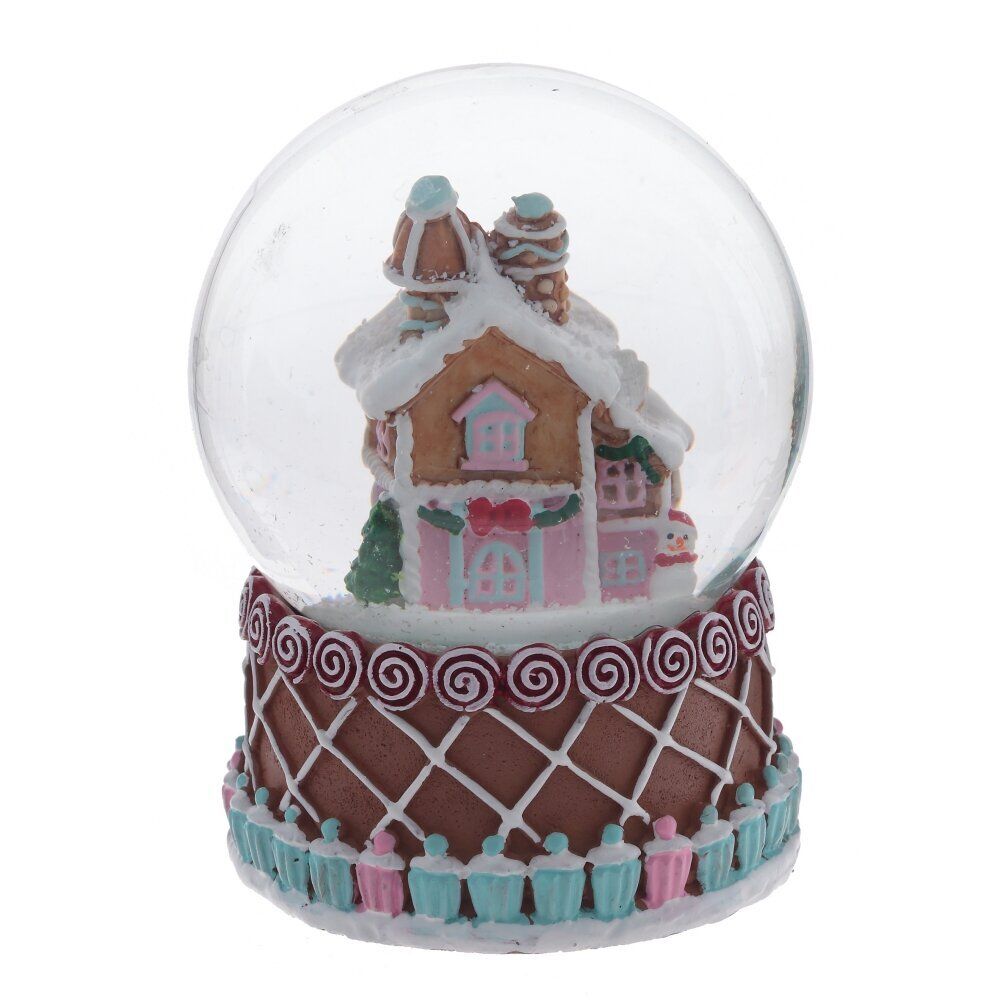 GAEM Фигурка декор в стекл шаре "Пряник", D 6,5 см, L6 W6 H9 см, 2в.
