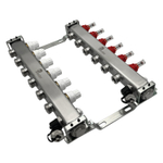 Коллектор с расходамерами 1"-3/4" - 6 вых. Wester MUFS