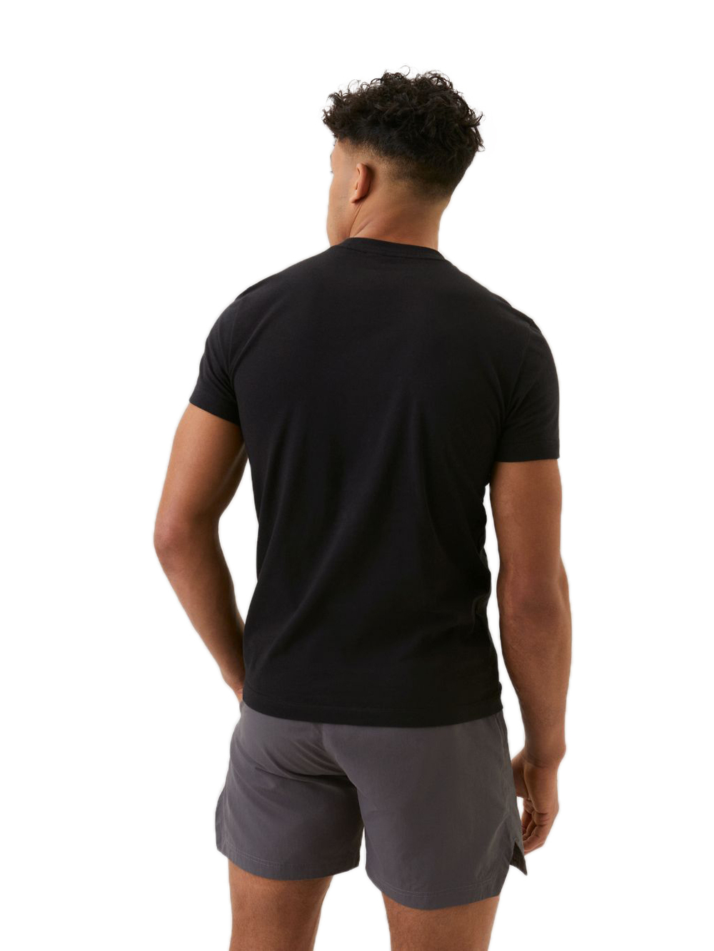 Футболка мужская теннисная Björn Borg Stockholm T-Shirt Pocket M - black beauty