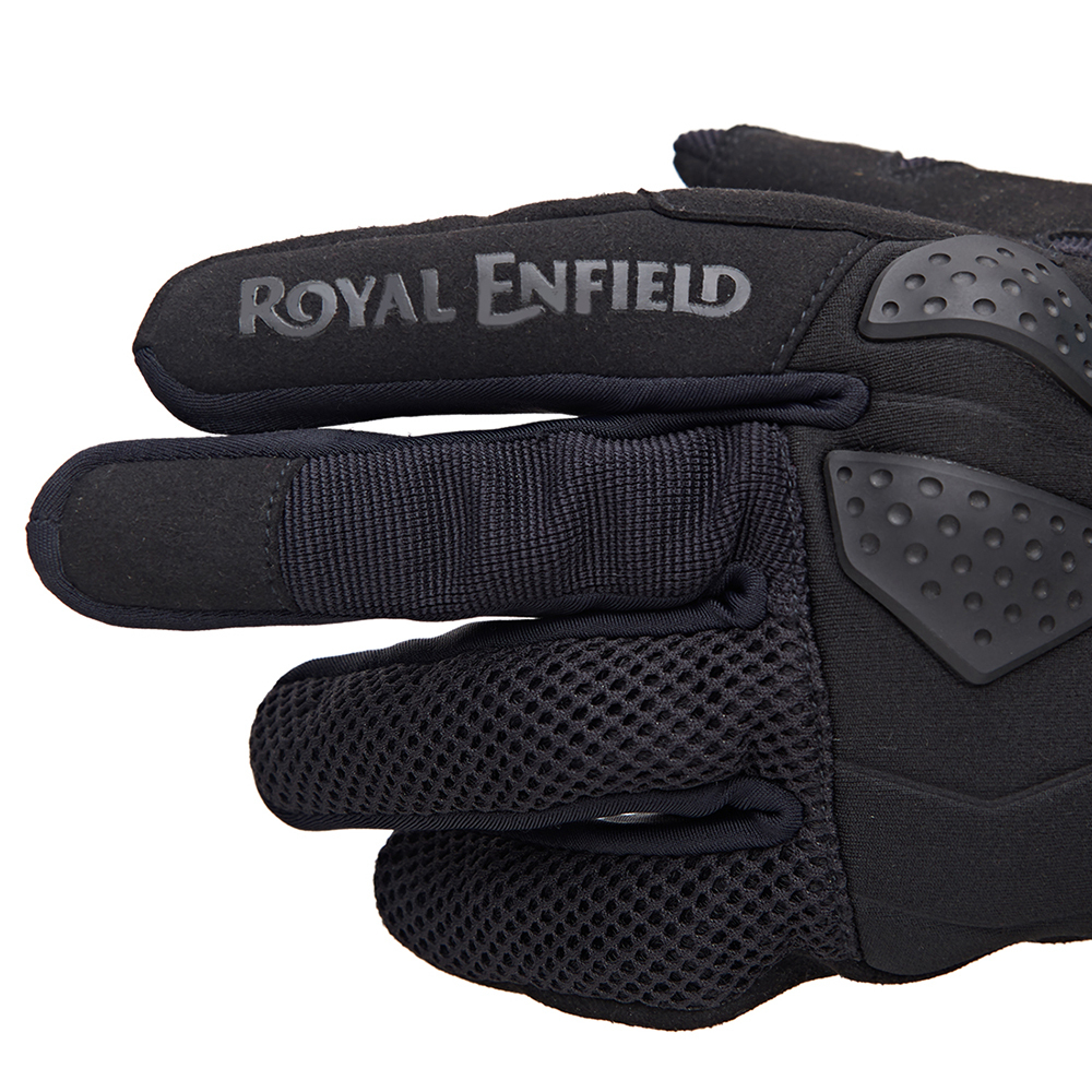 Перчатки мужские Royal Enfield, цвет - черный, размер - XL, арт. RRGGLJ000009 (GLAW18001BLACK)