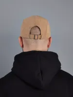 Кепка Antisocial 5 panel Velvet Бежевая