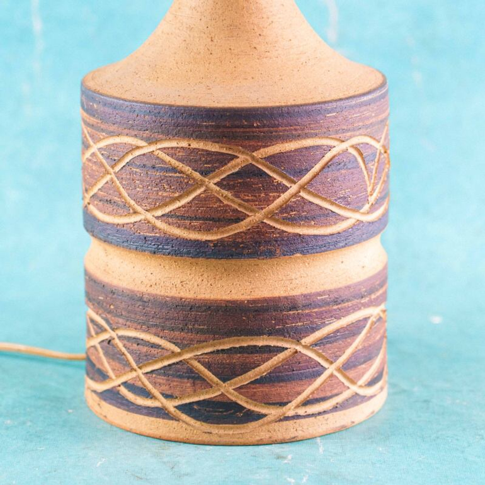 Настольная лампа из керамики