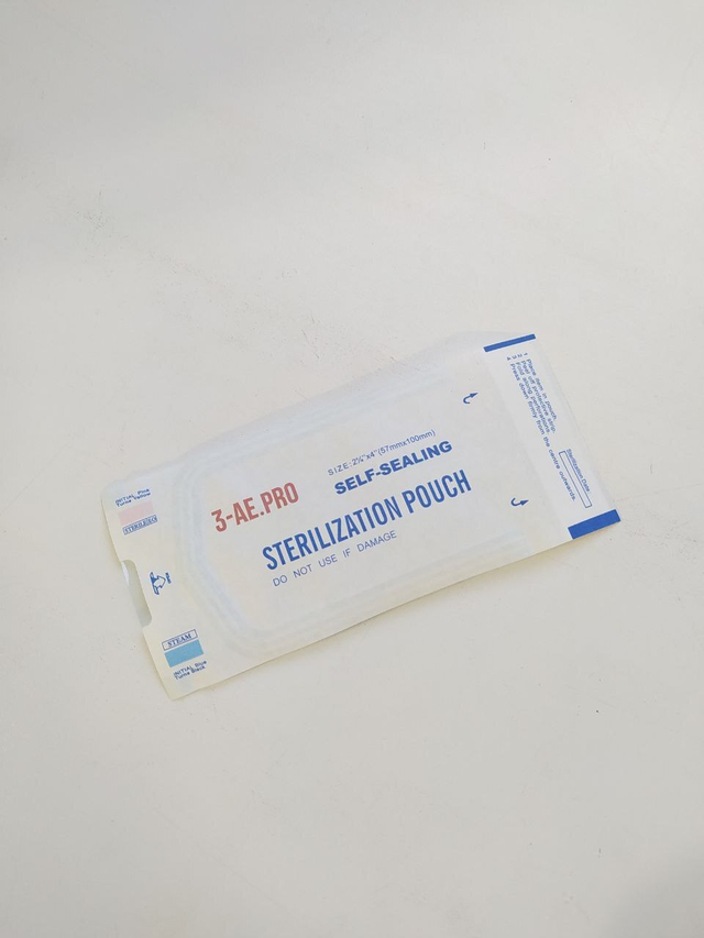 Пакет для стерилизации украшений пирсинга (автоклав)