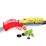 Железная дорога на бат. звук. и свет. эффекты, в/к 45*9*31 см.