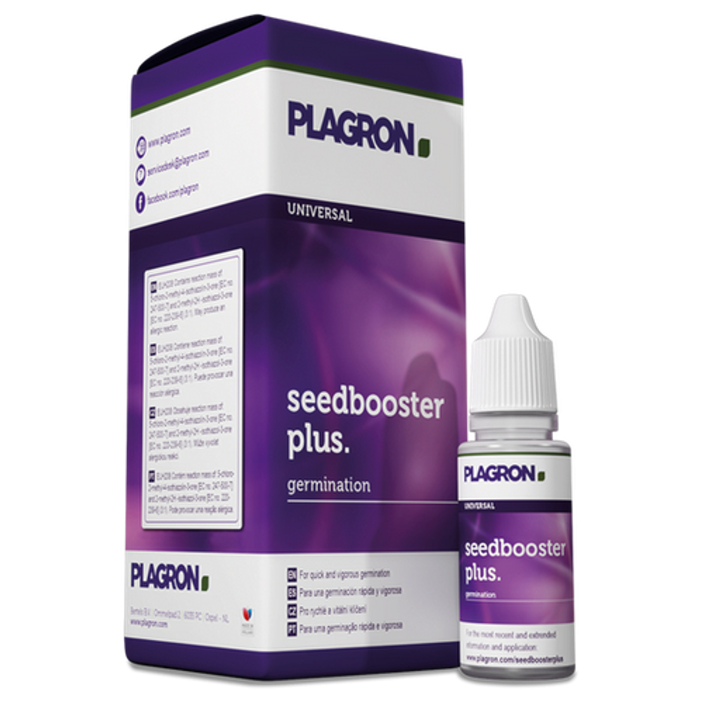 Plagron Seed Booster - повышает шанс всхода более чем на 40%! Стимулятор прорастания из Голландии(Нидерландов). Увеличивает количества прорастания семян. Защищает от гниения, повышает устойчивость к грибкам и бактериям. Подходит для почвы, кокоса и гидропоники. Доставка по Москве, МО. Отправление любой ТК по всей РФ.