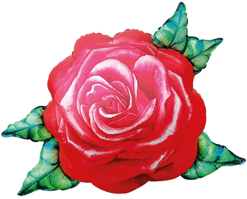 Фигура "Акварельная красная роза"