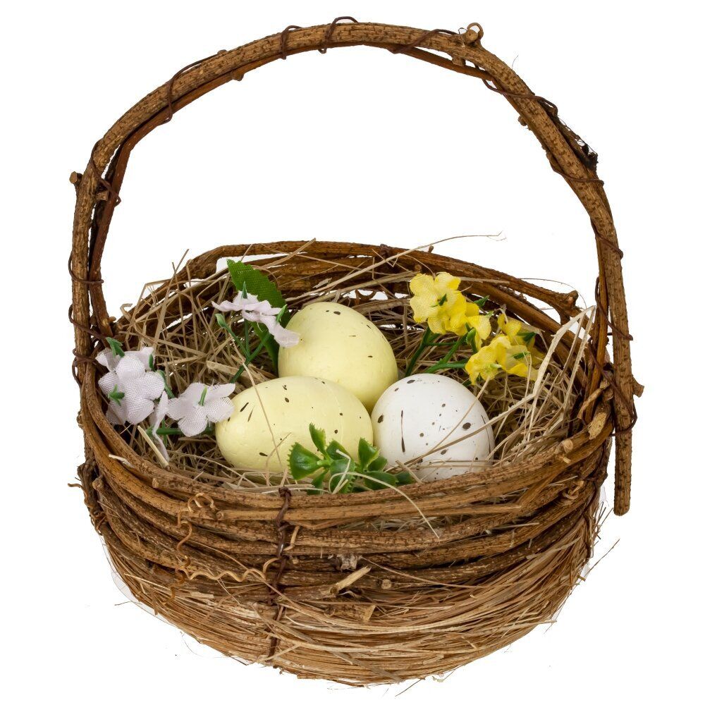 GAEM Изделие декоративное "Корзина пасхальная", L13,5 W12 H13,5 см