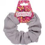 Резинка для волос 1шт «Кокетка - Aks Bambina Gold», шарик, цвет леопард, d-5см