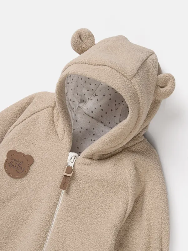 Комбинезон флисовый с закрытой ножкой 