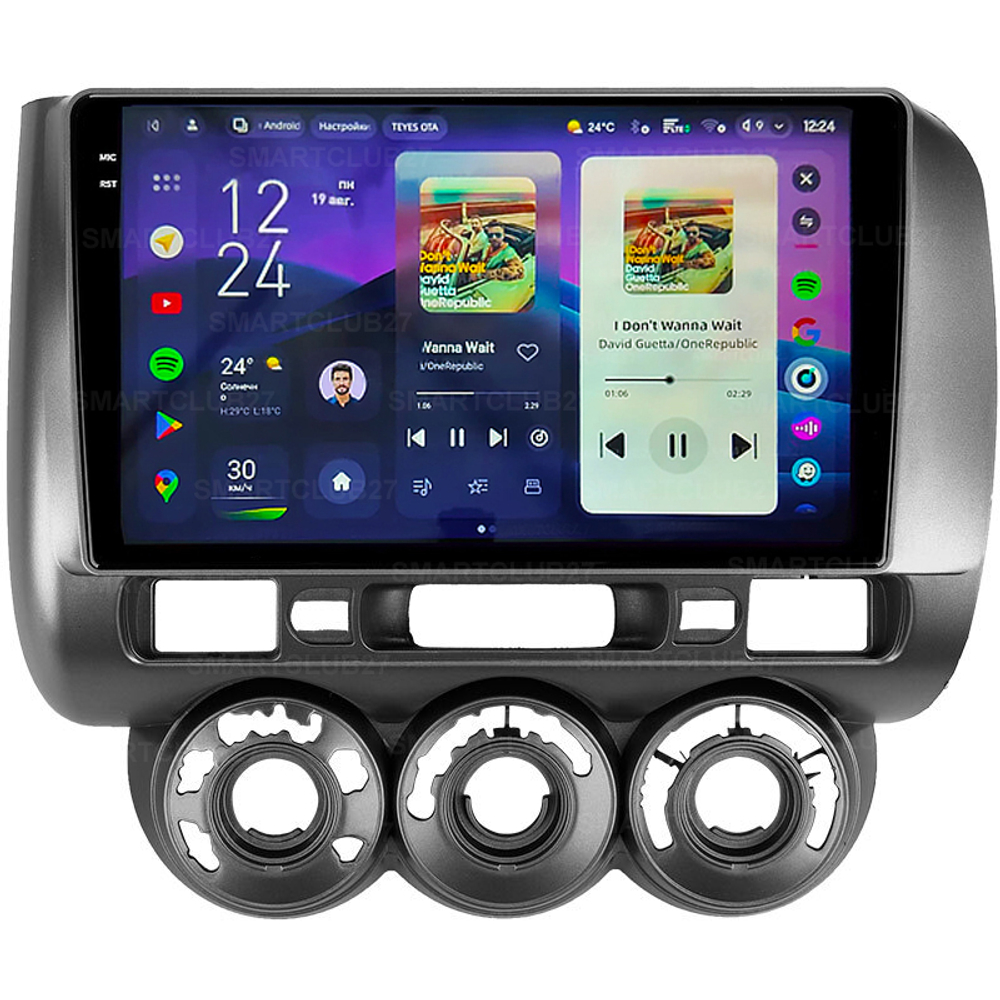 Teyes CC4 Pro 9" для Honda Fit, Jazz 2001-2008 (прав)