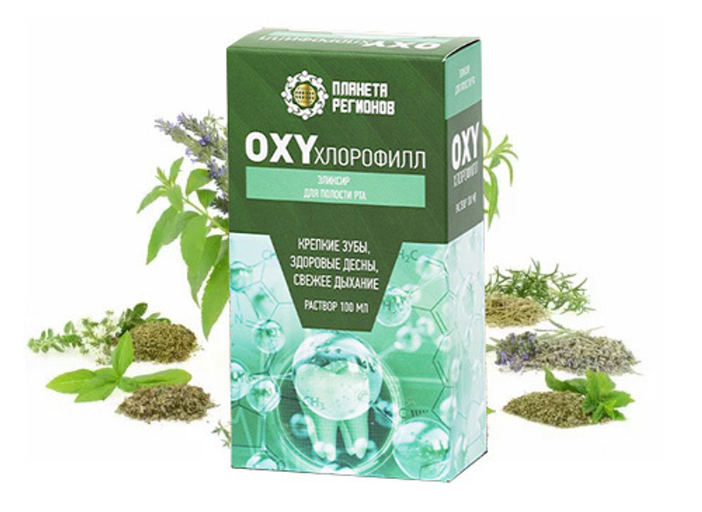 «OXYхлорофилл» эликсир для полости рта 100 мл