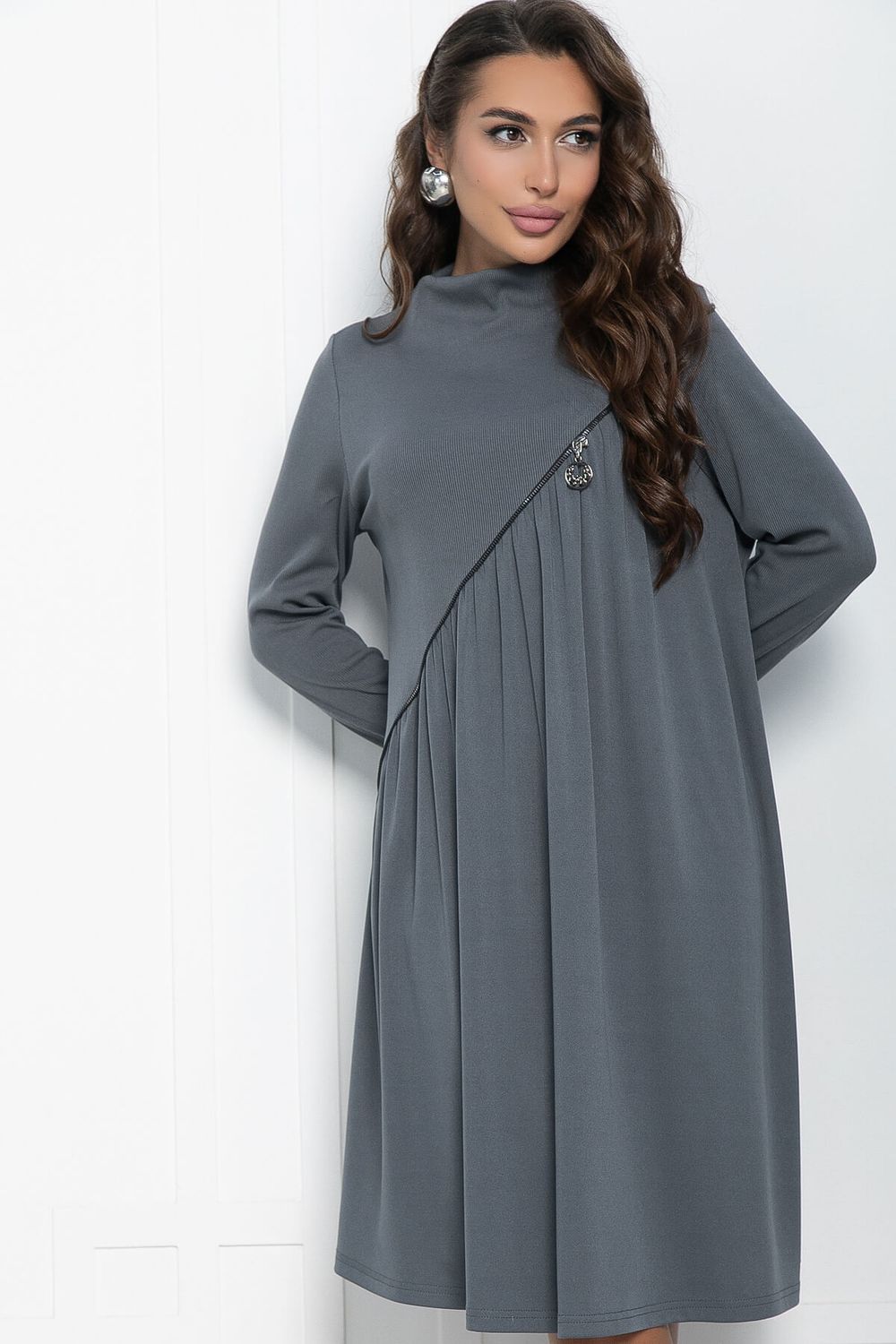 Платье Мару (серое) П11021 LT Collection