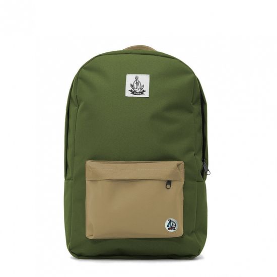 Рюкзак ЯКОРЬ: Капитанский Плот III светлый хаки / бежевый карман