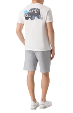 Футболка MC Saint Barth CPT Gang белый