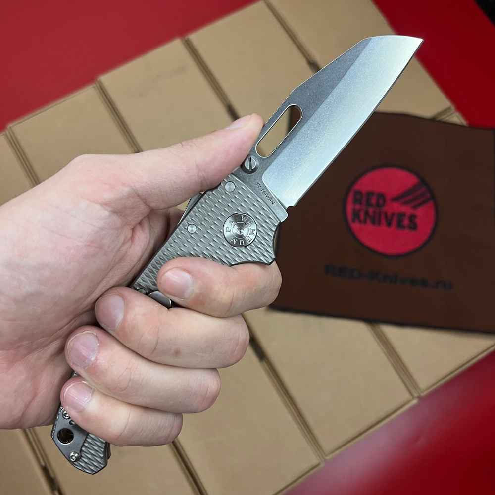 Нож Demko Knives AD-20 Ti SHF А +++ - рукоять фрез. AD-20TISHFФ