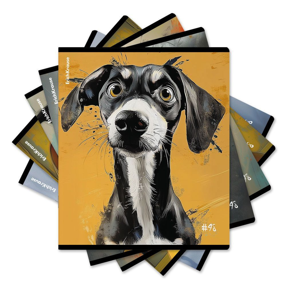 Тетрадь А5 48л кл. Erich Krause "Goofy" , твин-лак, MIX-PACK