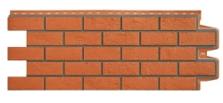Фасадные панели Grand Line Состаренный кирпич Design Терракотовый 0,995*0,390 м 4 уп - 40 шт