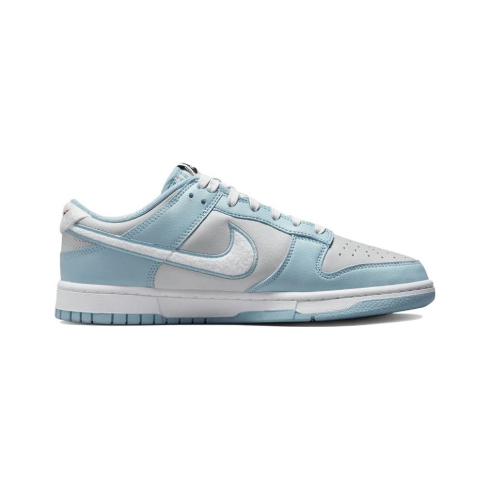 Кроссовки Nike Dunk Low Fleece Swoosh - Light Blue