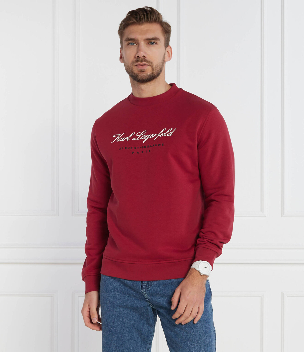 Худи CREWNECK Karl Lagerfeld - красный(705427 534910)