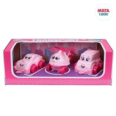 Мини транспорт для девочек в подар.уп (Технок)