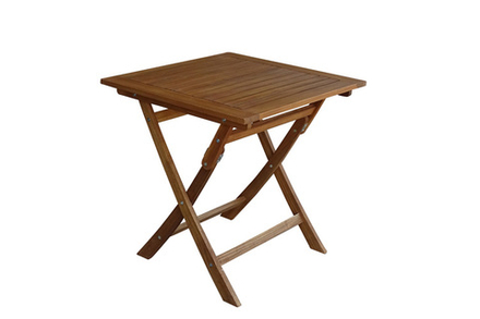 Стол из акации Joygarden КАРО 70 см складной, коричневый