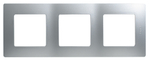 Рамка 3 поста алюминий ETIKA Legrand