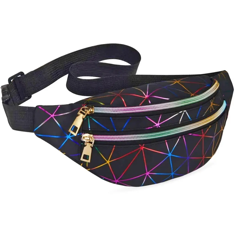 Сумка на пояс «Harizma», цвет черный, 31*12 см