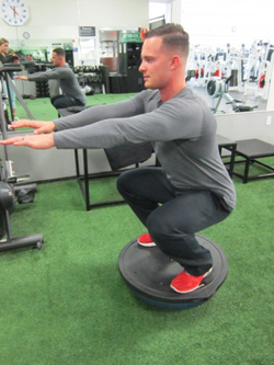 Блок для йоги Yakimasport BOSU Ball Trainer Pro