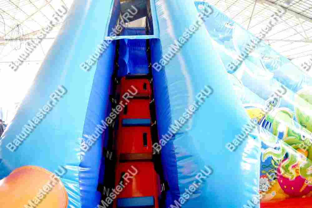 Популярный надувной батут "Приключения Золотой рыбки"